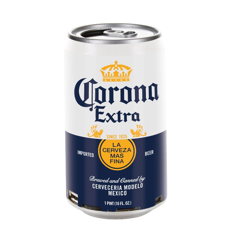 Corona Can Bluetooth Speaker â€“ 30FT Range Can Shaped Portable Wireless Speaker, Bluetooth + AUX Support, 3 Hour Playtime, Perfect for Outdoor & Indoor Activities - Image 1